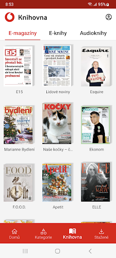 Vodafone galerie ekran görüntüsü