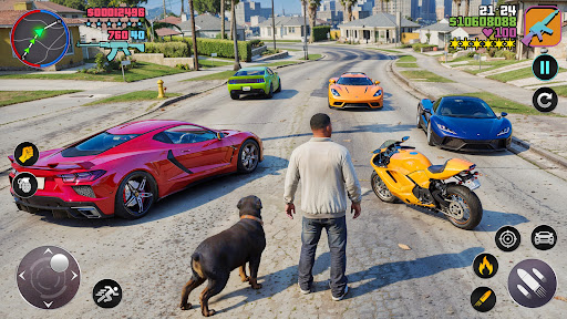 Open World Gangster Driving 3D ekran görüntüsü