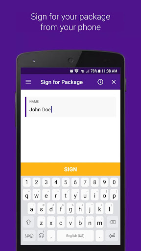 FedEx Mobile ekran görüntüsü