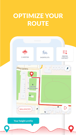 Bike Citizens Cycling App GPS ekran görüntüsü