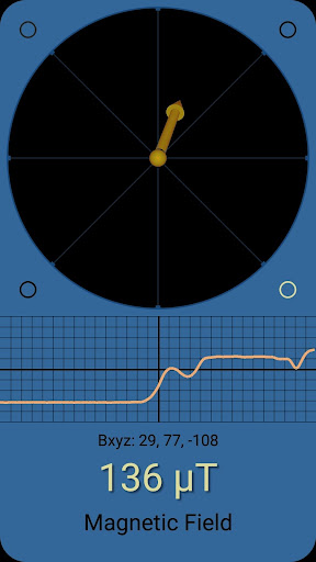Magnetometer 3D ekran görüntüsü