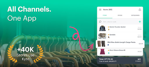 Kyte: POS System and Inventory ekran görüntüsü