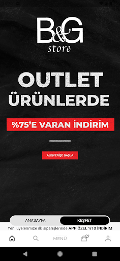 B&G Store ekran görüntüsü