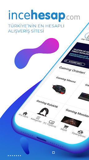 incehesap | Online Alışveriş ekran görüntüsü
