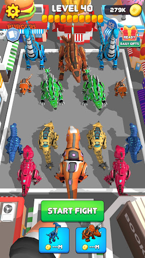 Robot Dinosaur Fight Battle ekran görüntüsü