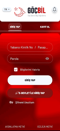 GöçBil ekran görüntüsü