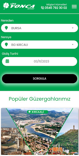 Lüks Yonca Seyahat ekran görüntüsü