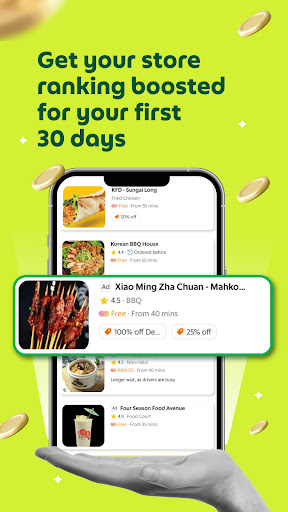 GrabMerchant ekran görüntüsü
