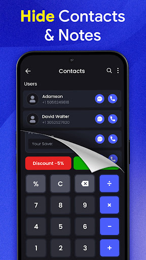 Calculator Vault: Hide Photos ekran görüntüsü