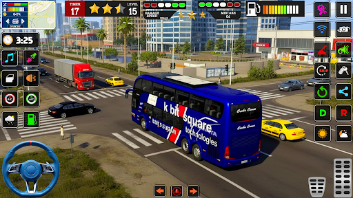 Ultimate Bus Driving 3d Game ekran görüntüsü