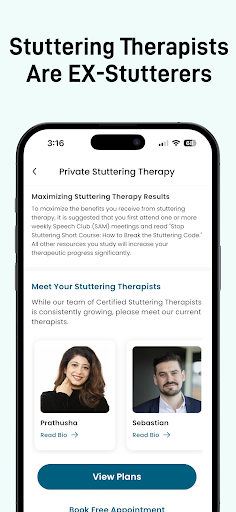 StopStutter Stuttering Therapy ekran görüntüsü