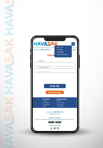 Havasak Turizm ekran görüntüsü