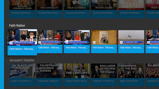 CBN News for Android TV ekran görüntüsü