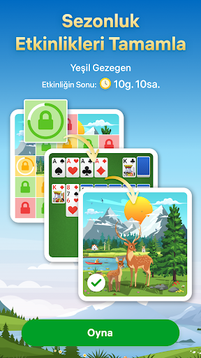 Solitaire - Tek Taş Kart Oyunu ekran görüntüsü