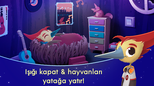 İyi Uykular Orman Hayvanları ekran görüntüsü