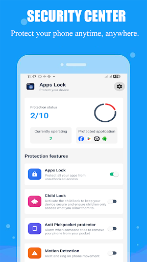AppLock: Don't Touch My Phone ekran görüntüsü