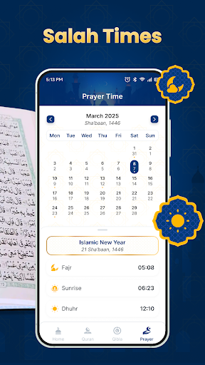 Azan Quran - Prayer Qibla Time ekran görüntüsü