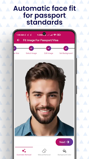 Passport Photo Maker ekran görüntüsü