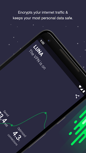 Luna VPN ekran görüntüsü