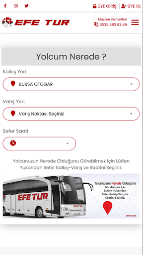 Efe Tur OOD ekran görüntüsü