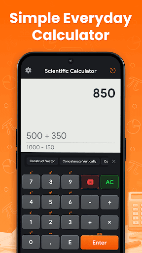 Scientific Calculator App ekran görüntüsü