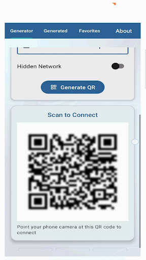 WiFi QR Generator Pro ekran görüntüsü