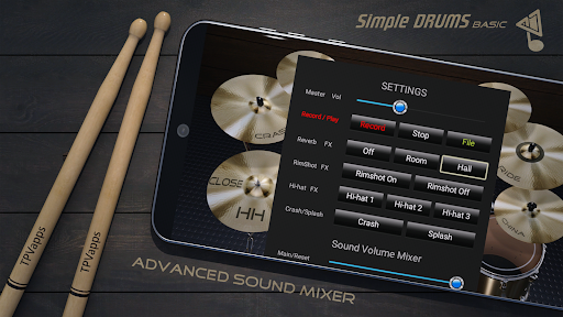 Simple Drums Basic - 3D Drums ekran görüntüsü
