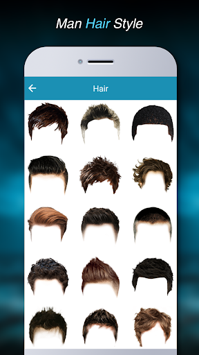 Man HairStyle Photo Editor ekran görüntüsü