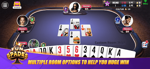 Fun Spades - Online Card Game ekran görüntüsü