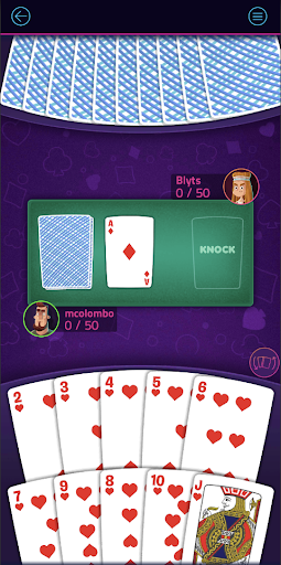 Gin Rummy Blyts ekran görüntüsü