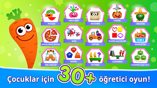3 yaş eğitici çocuk oyunları! ekran görüntüsü