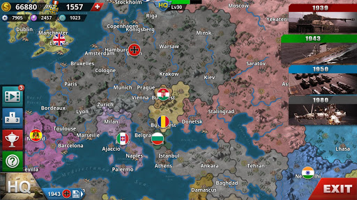 World Conqueror 4-WW2 Strategy ekran görüntüsü