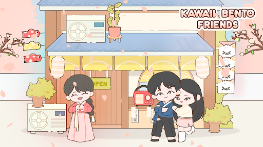 Kawaii bento friends: Cooking ekran görüntüsü