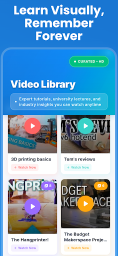 Learn 3D Printing & CAD Design ekran görüntüsü