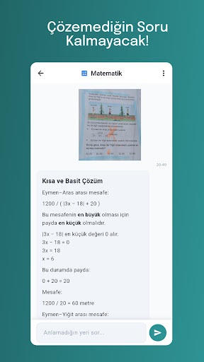 Sor Çöz: Soru Asistanın ekran görüntüsü