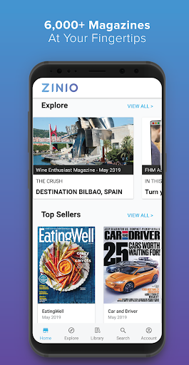 ZINIO - Magazine Newsstand ekran görüntüsü