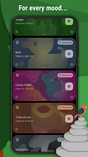 Ninniler: Sleep as Android ekran görüntüsü