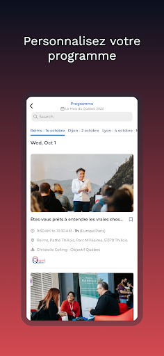 Le Mois du Québec ekran görüntüsü