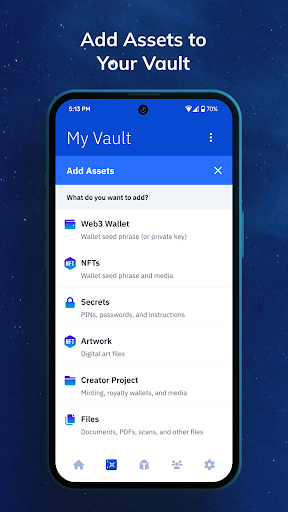 Vault12: Inherit Crypto Wallet ekran görüntüsü