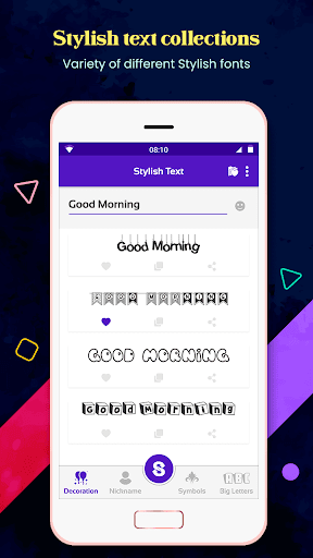 Stylish Text Floating Bubble ekran görüntüsü
