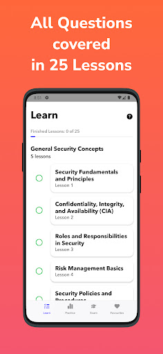CompTIA Security+ 2025 SY0-701 ekran görüntüsü