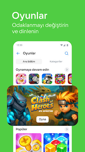 VK: sosyal ağı, mesajlaşma ekran görüntüsü