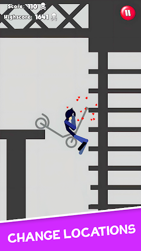 Stickman Broken Bones io ekran görüntüsü