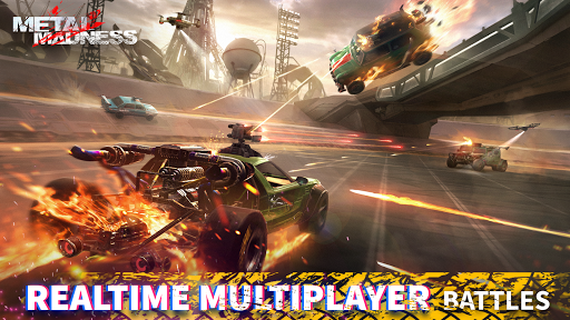 METAL MADNESS PvP: Car Shooter ekran görüntüsü