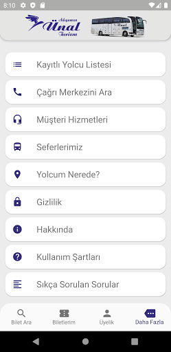 Adıyaman Ünal Turizm ekran görüntüsü