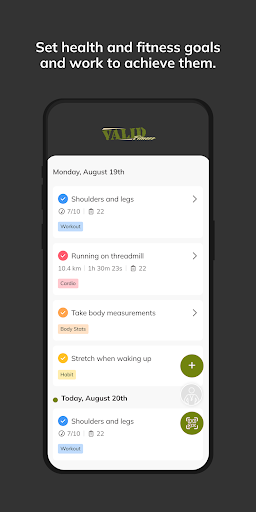 Valid Fitness ekran görüntüsü