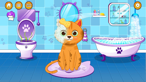 Virtual cat pet care life ekran görüntüsü