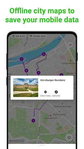 Würzburg Tour Guide:SmartGuide ekran görüntüsü