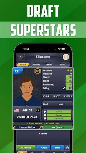 Ultimate Pro Baseball GM ekran görüntüsü