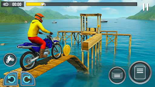 Bike Driving Stunt Bike Game ekran görüntüsü